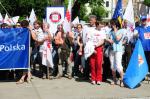 Związkowcy "Solidarności" pikietowali w Opolu