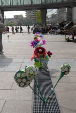 Opolskie kwitnące pod Parlamentem Europejskim