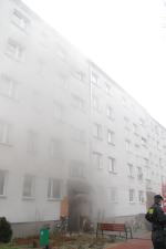 Pożar piwnicy w Strzelcach Opolskich, ewakuowano 7 osób