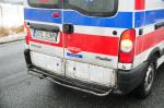 Zderzenie z karetką pogotowia w Jełowej