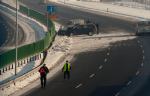 Zderzenie na autostradzie, zawiniła prędkość