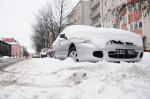 Strefa parkowania w śniegu. Nie tak miało być