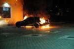 Dwa samochody spłonęły w nocy w Opolu