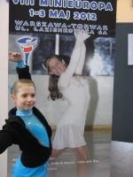 Sukces łyżwiarki z Opola na zawodach Minieuropa 2012