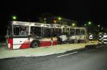 Pożar autobusu MZK. Pojazd doszczętnie spłonął