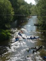 Na Małej Panwi rozkwita turystyka kajakowa
