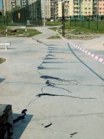 Nowy skatepark zdewastowany - ktoś rozlał tam olej