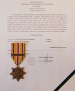 Policjant z Głubczyc uhonorowany "Gwiazdą Iraku"