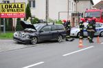 Kierowca toyoty ranny po zderzeniu na ul. Luboszyckiej