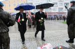 Trzeciomajowe uroczystości w strugach deszczu
