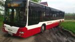 Autobus urwał zawieszenie na pętli przy ul. Żytniej