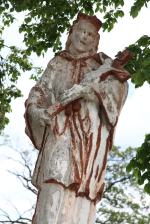 Mieszkaniec Kałkowa "odrestaurował" zabytkowy pomnik. I zrobiła się afera.