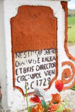 Mieszkaniec Kałkowa "odrestaurował" zabytkowy pomnik. I zrobiła się afera.