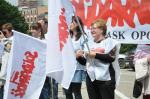 Związkowcy pikietowali w sprawie Elektrowni Opole