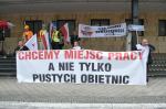 Związkowcy pikietowali w sprawie Elektrowni Opole
