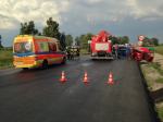 Wypadek na wahadle w Chrząstowicach