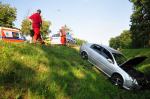 Zderzenie z karetką jadącą do wypadku