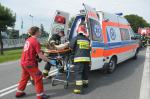 24-letnia kobieta trafiła do szpitala po wypadku