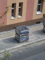 "Kostka brukowa wezwała taryfę i odjechała"