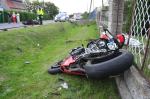 Zderzenie motocykla ze skuterem w Żerkowicach