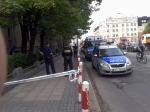 Ewakuacja szkoły w centrum Opola. Na podwórzu znaleziono niewybuchy.
