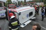 Karetka zderzyła się z autobusem MZK