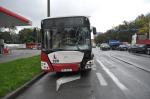 Karetka zderzyła się z autobusem MZK