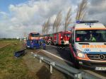 Tragedia pod Opolem. Matiz zderzył się z cysterną.