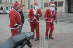 Pomocnicy Mikołaja na motorach odwiedzili Opole