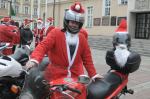 Pomocnicy Mikołaja na motorach odwiedzili Opole