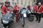 Pomocnicy Mikołaja na motorach odwiedzili Opole