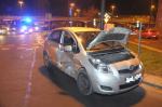 Wypadek na rondzie w Opolu, dwie osoby ranne