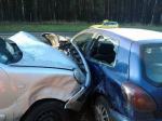 Karambol 5 samochodów na autostradzie A4