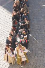 Ponad 300 par zatańczyło poloneza na rynku