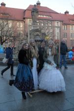 Walentynki na Placu Daszyńskiego. Było smacznie i romantycznie.