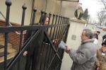 Liga Obrony Suwerenności manifestuje pod konsulatem Niemiec