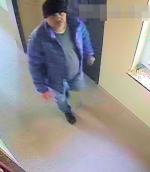 Kamery monitoringu nagrały złodzieja