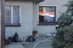 Cztery osoby ranne w pożarze domu w Opolu-Gosławicach