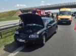 Karambol czterech aut na autostradzie A4