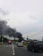 Pożar w gospodarstwie rolnym przy ul. Oleskiej