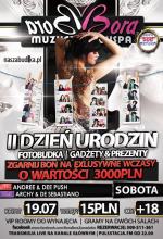 W weekend pierwsze urodziny klubu Bora Bora