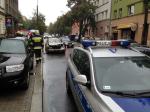 Wypadek na ul. Katowickiej, dwie osoby są ranne