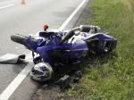 Motocyklista ranny w wypadku pod Niemodlinem