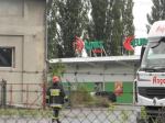 Ewakuacja dwóch hurtowni spożywczych na Opolszczyźnie