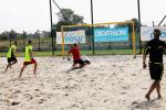 Turniej piłki nożnej plażowej w Centrum Sportu