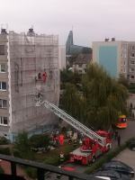 Dramatyczna akcja ratunkowa na ul. Jodłowej 