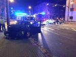 Zderzenie dwóch samochodów w centrum Opola