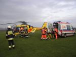 16-letni motorowerzysta ciężko ranny w wypadku w Przeczy