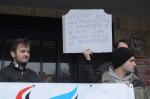 Protest pod opolską delegaturą wyborczą: PKW do domu!