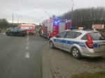 Zderzenie dwóch samochodów na ul. Sosnkowskiego